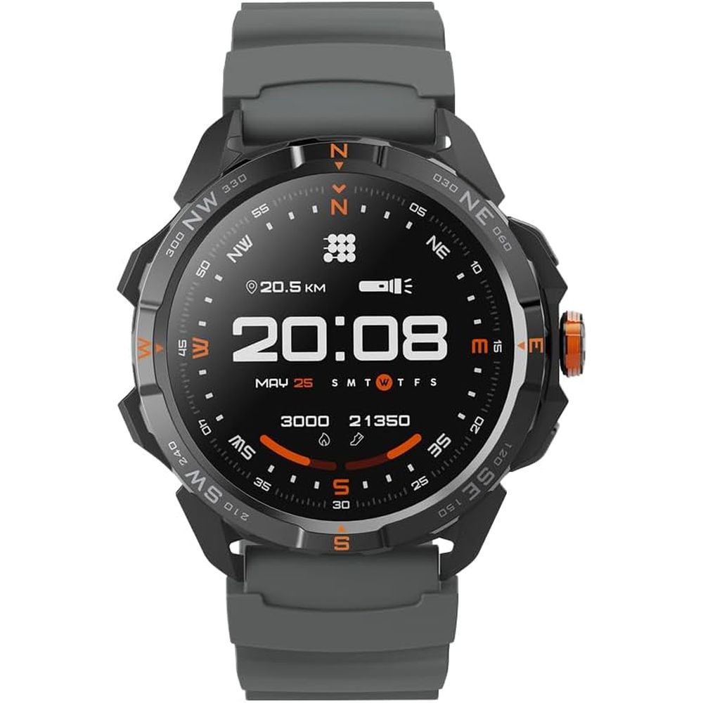 Smartwatches - Cubitt Terra Red Smartwatch with Dual-Band