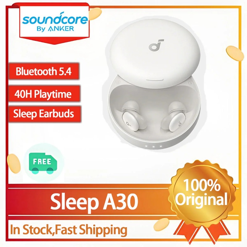 Type C Wired Earphones With Mic - Soundcore Sleep A30 Wireless Bluetooth Earphones