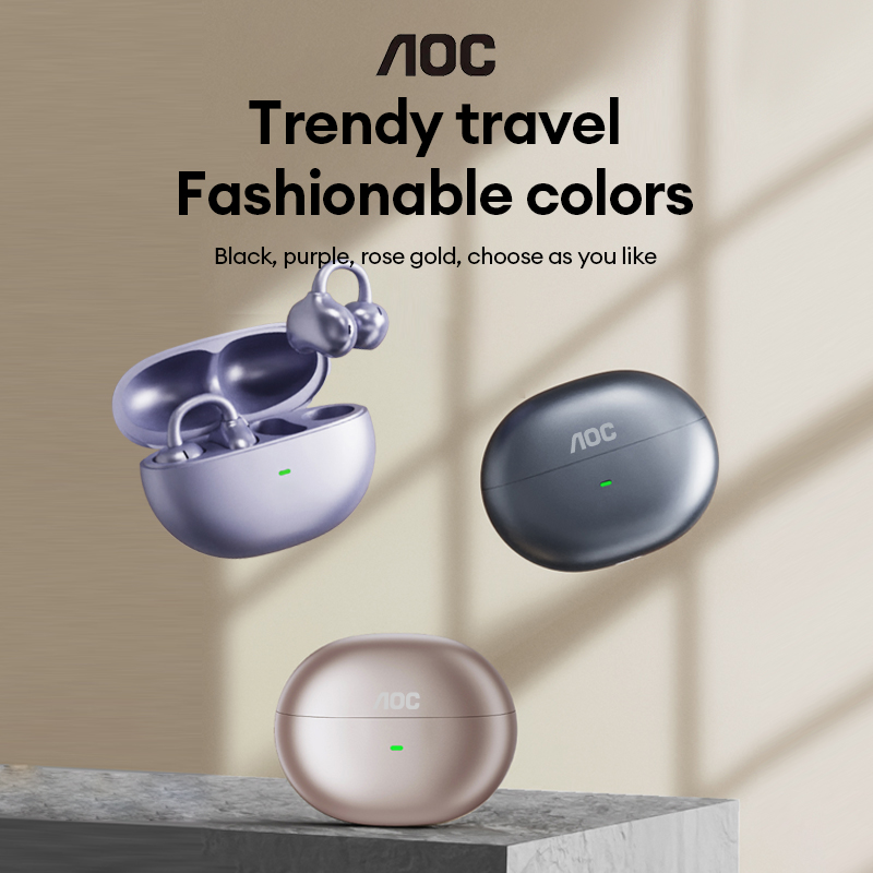 Headphones - AOC ACD2544 Wireless Bluetooth Ear Clip