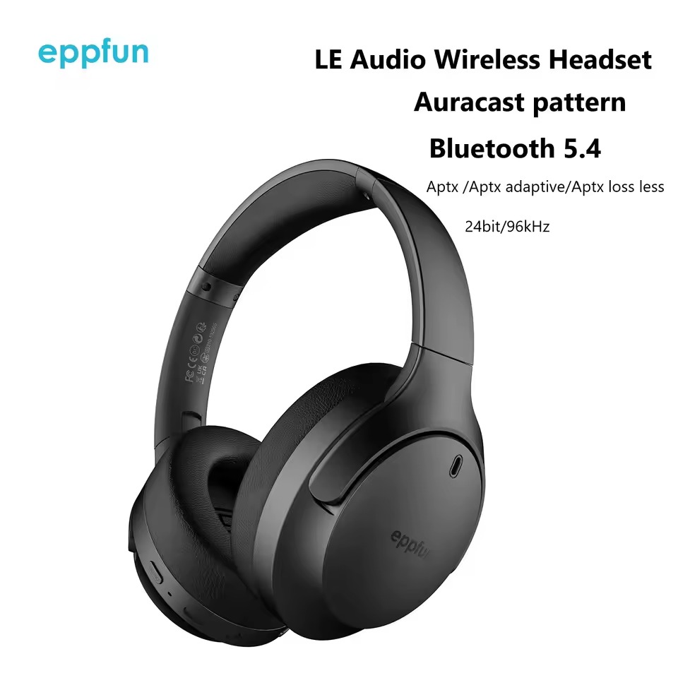 Type C Wired Earphones With Mic - Eppfun LE Audio Auracast Bluetooth 5.4