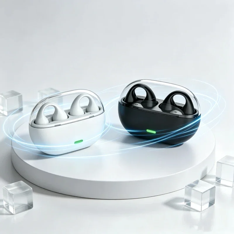 Open Ear Air Conduction Headphones - Bluetooth Headset 5.3 Wireless Air Conduction