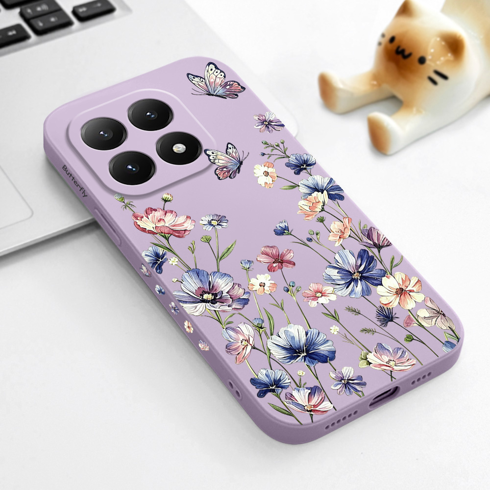 Tablets - Butterfly Hush Phone Case For Xiaomi