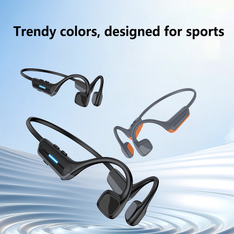 Bone Conduction Running Headphones - Open Ear Bone Conduction Bluetooth Headphones