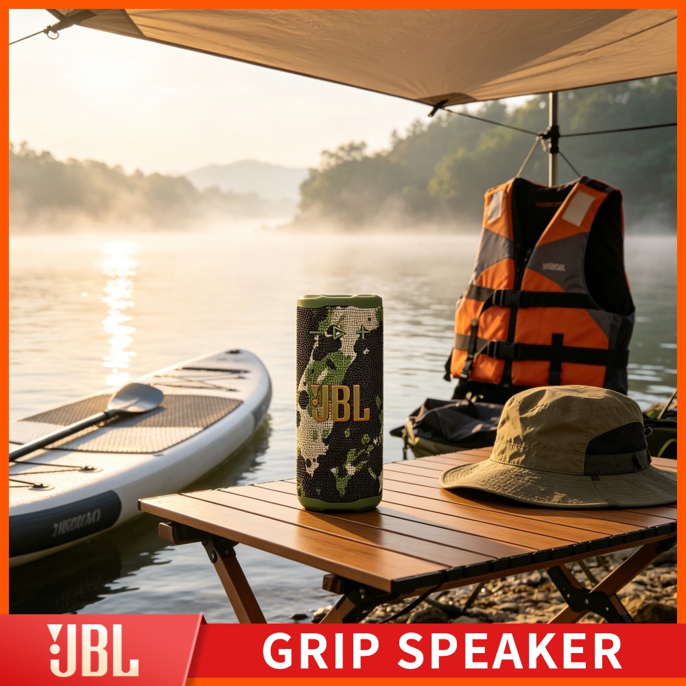 Portable Bluetooth Speaker Waterproof Ipx7 - Skiing Patio JBL GRIP IPX7 Waterproof