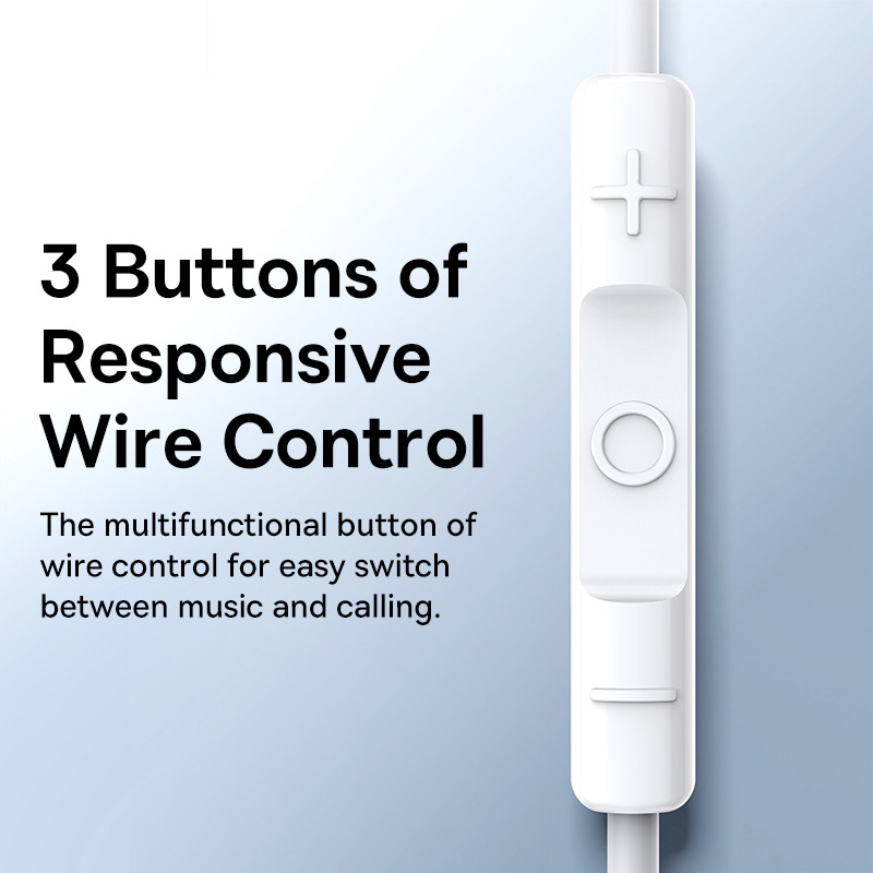 Baseus C17 Wired Earphone Type - огляд і ціна Type C Wired Earphones With Mic