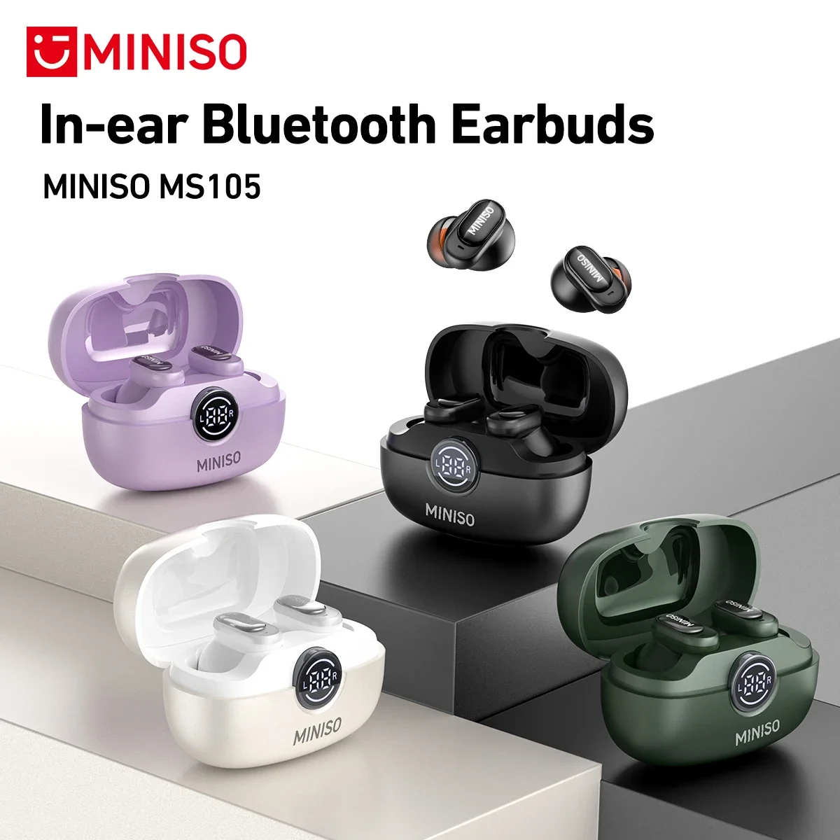 MINISO MS105 Bluetooth Earphon - огляд і ціна Type C Wired Earphones With Mic