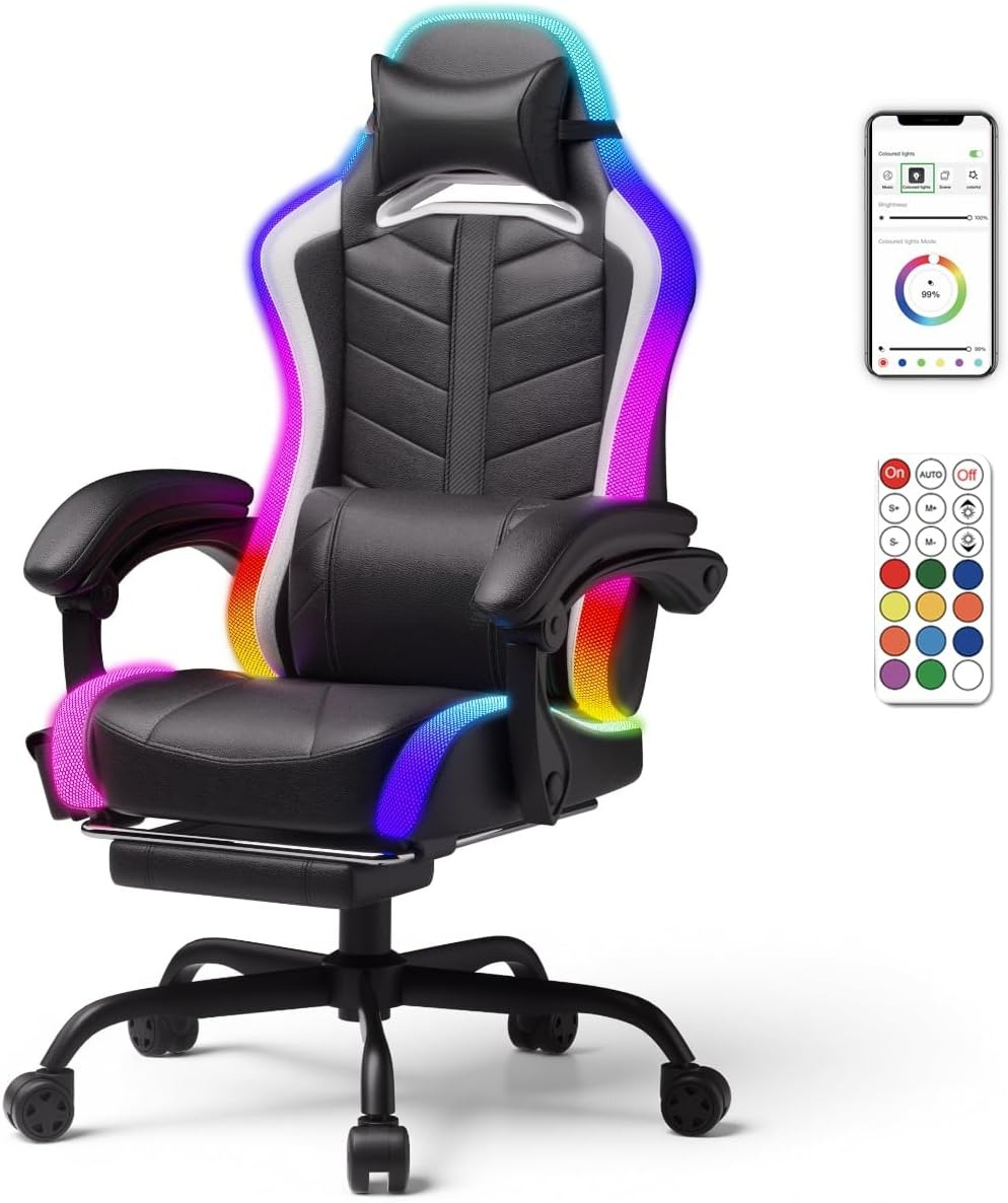 Gaming Chair Premium PU Leathe - огляд і ціна Speakers