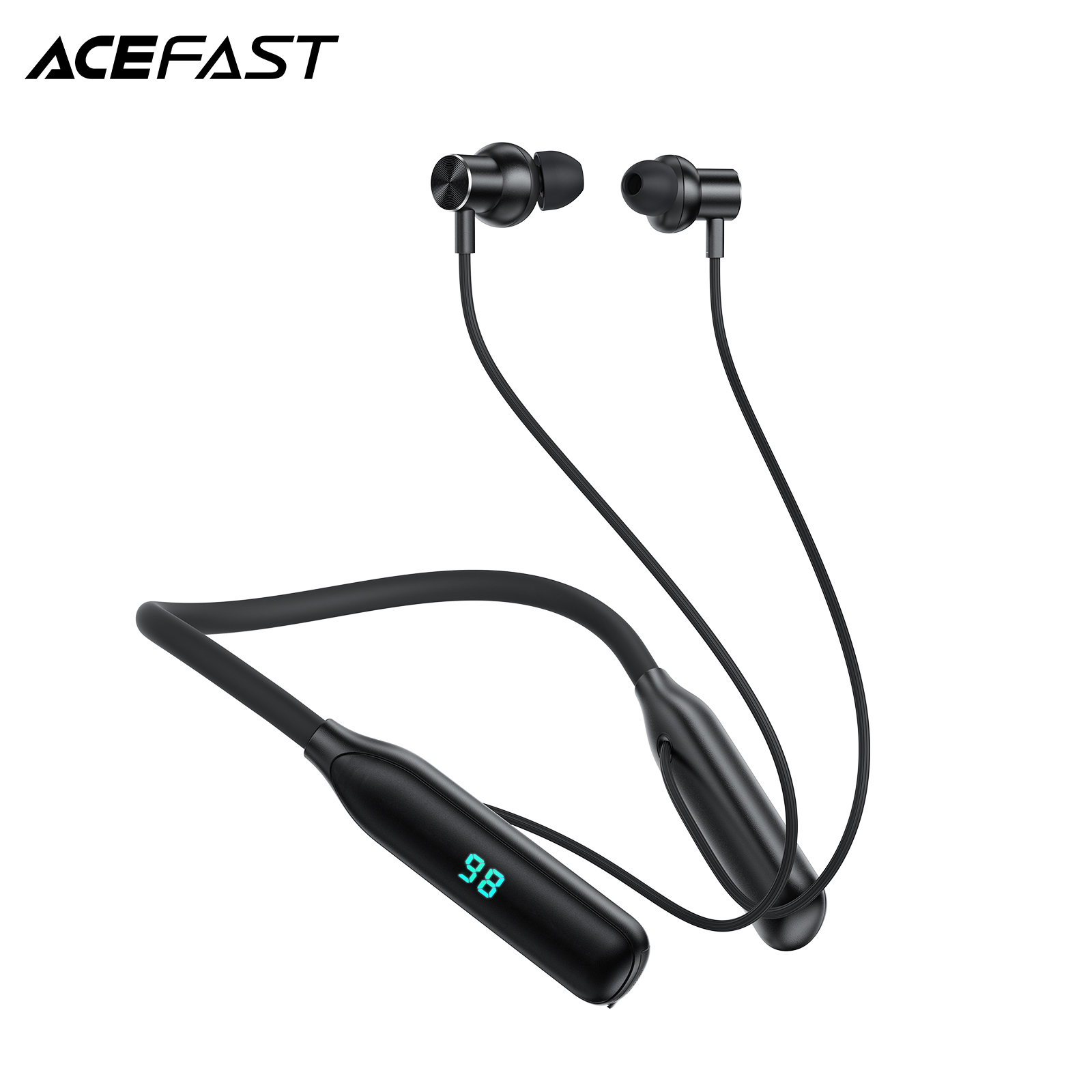ACEFAST N4 Silicone Neckband W - огляд і ціна Type C Wired Earphones With Mic