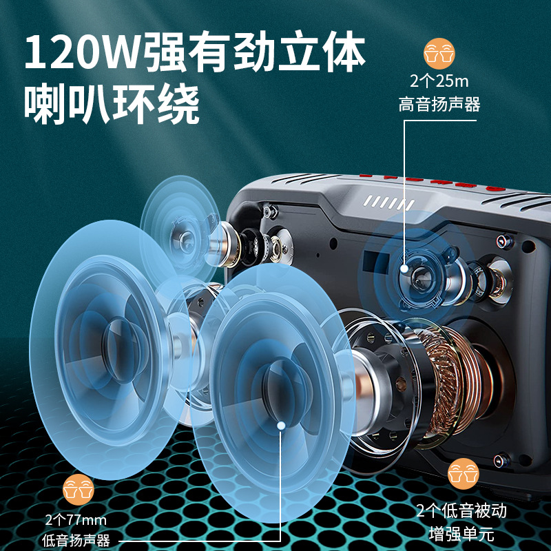 X10 Portable Blue-tooth Speake - огляд і ціна Portable Bluetooth Speaker Waterproof Ipx7