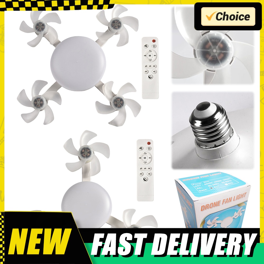 E26/E27 Screw in Ceiling Fan L - огляд і ціна Drones