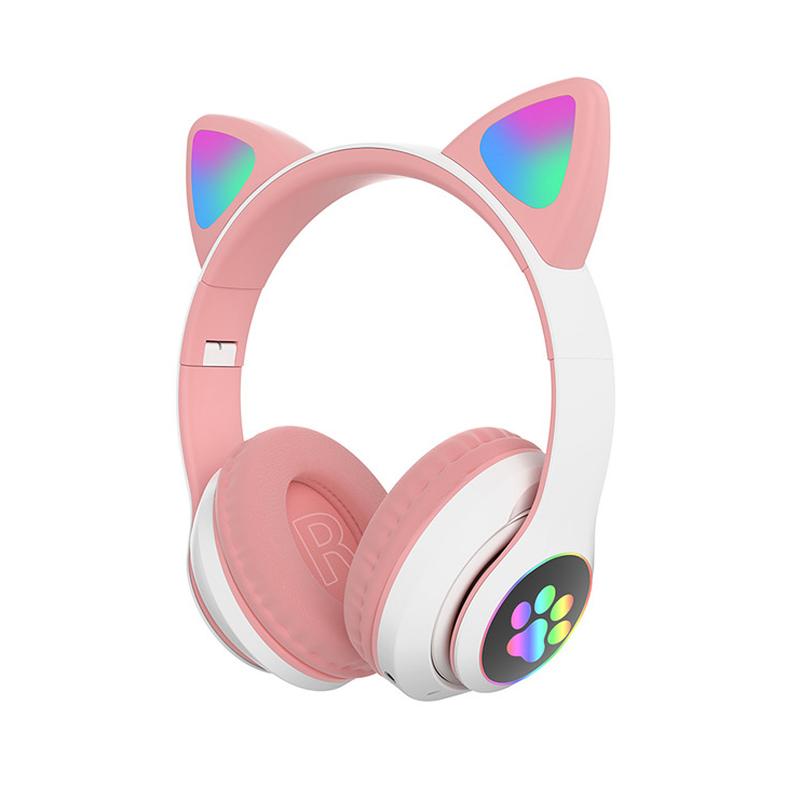 Cute Cat Ears Headphones Bluet - огляд і ціна Cat Ear Bluetooth Headset Led