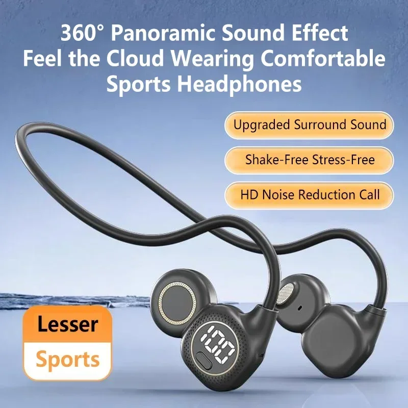 Bone Conduction Bluetooth Earb - огляд і ціна Anc Wireless Over Ear Headphones
