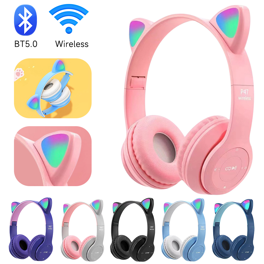 P47M Wireless Bluetooth Headse - огляд і ціна Gaming Headset With Mic Rgb