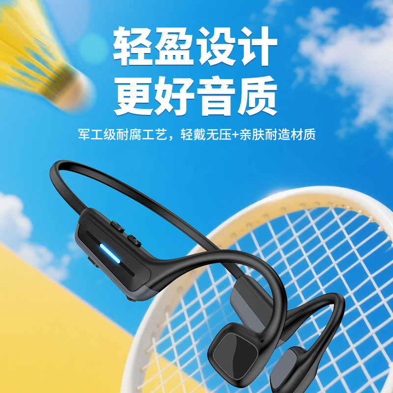 NEW Real Bone Conduction Sport - огляд і ціна Bone Conduction Running Headphones