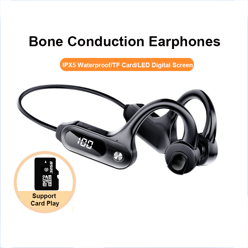 Bone Conduction Bluetooth 5.3  - огляд і ціна Bone Conduction Running Headphones
