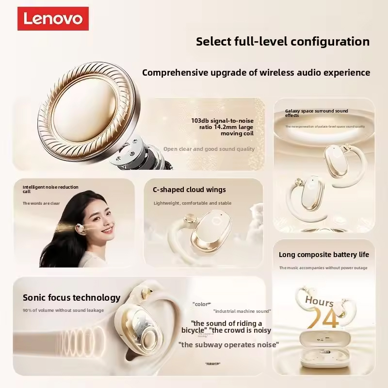 Lenovo EA366 Bluetooth Wireles - огляд і ціна Anc Wireless Over Ear Headphones