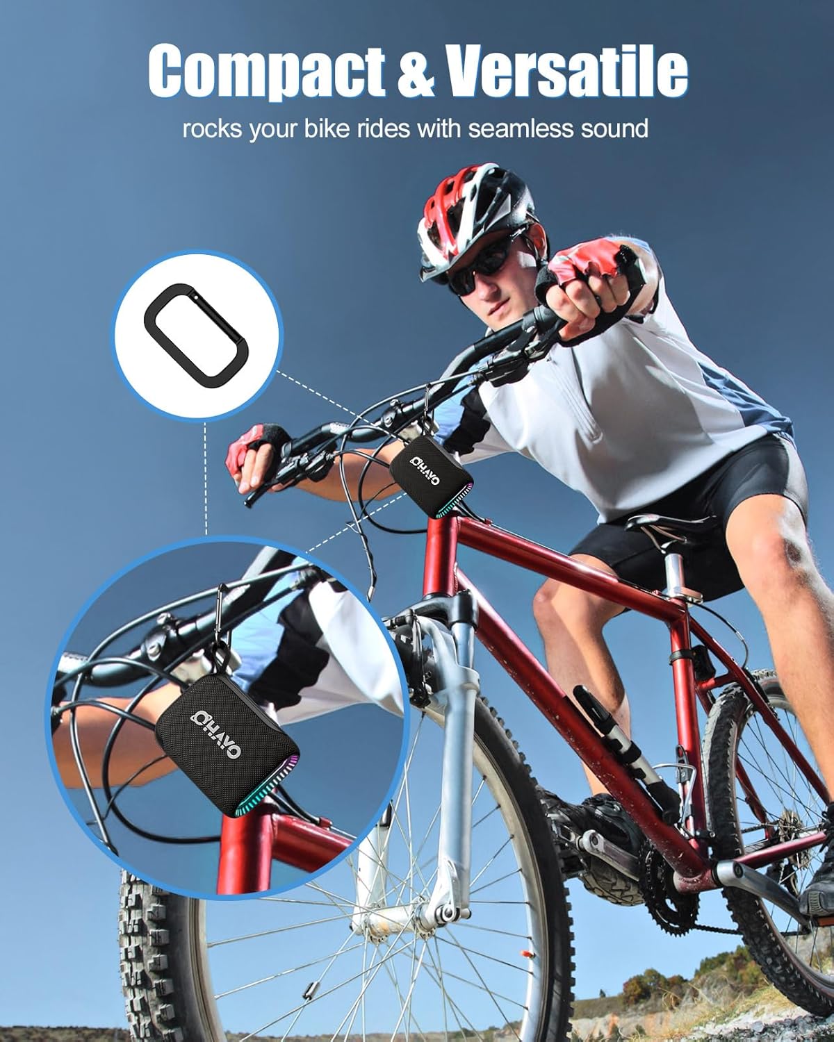 OHAYO Bluetooth Shower Speaker - огляд і ціна Portable Bluetooth Speaker Waterproof Ipx7
