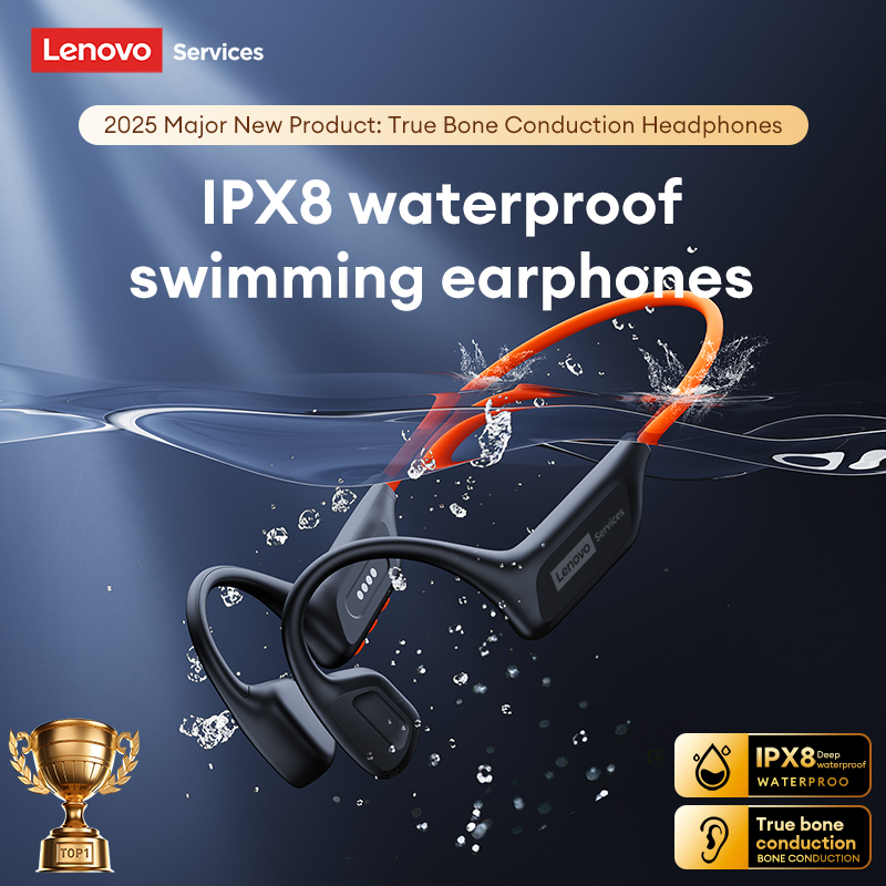 Lenovo S106 Bone Conduction Ea - огляд і ціна Bone Conduction Running Headphones