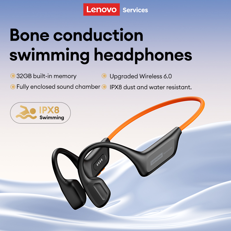 Lenovo S106 Bone Conduction Ea - огляд і ціна Bone Conduction Running Headphones
