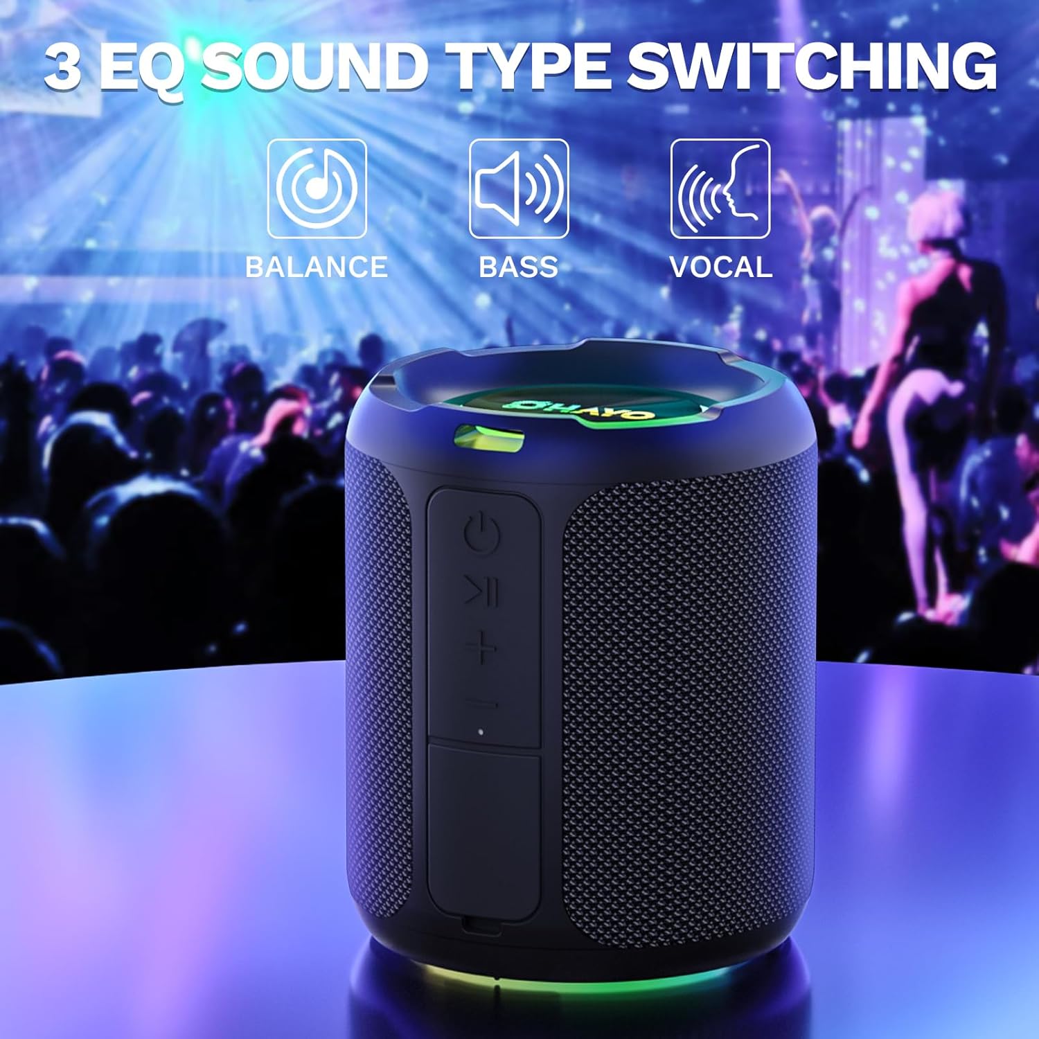 OHAYO 40W Wireless Portable Bl - огляд і ціна Portable Bluetooth Speaker Waterproof Ipx7