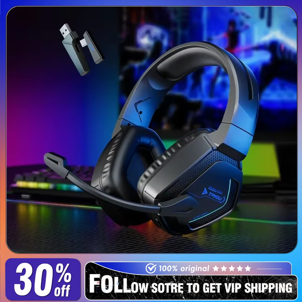 TAIDU T01 Wireless Headphones  - огляд і ціна Gaming Headset With Mic Rgb