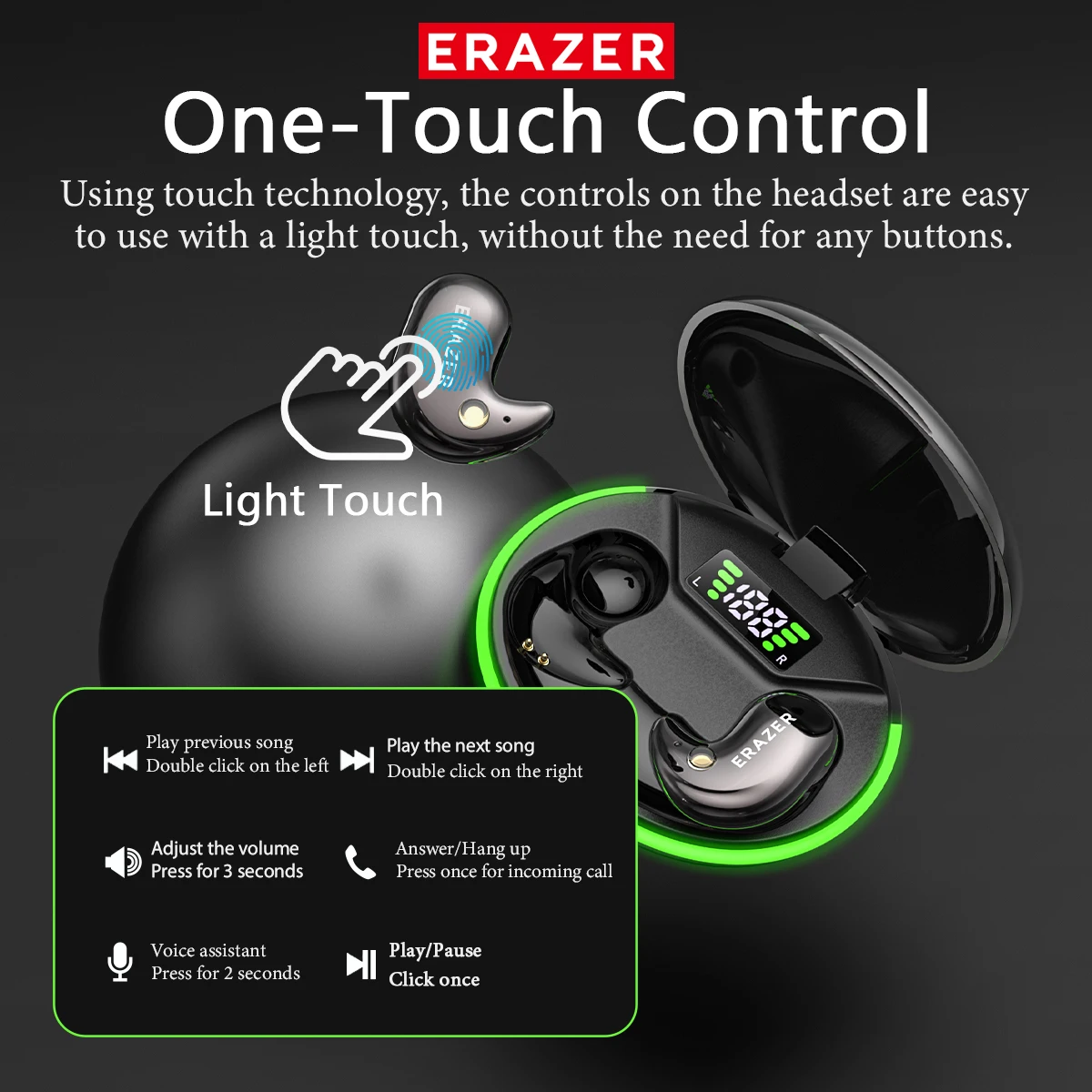 EARZER XF58 In-Ear Bluetooth H - огляд і ціна Type C Wired Earphones With Mic