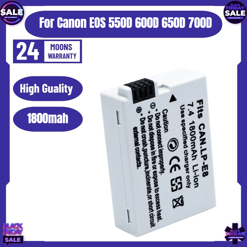 New LP-E8 Camera Battery for C - огляд і ціна Drones