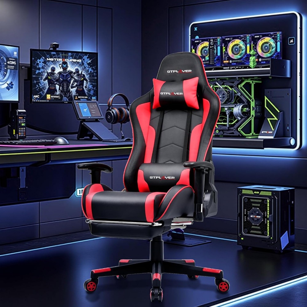 Ergonomic Gaming Chair with Bl - огляд і ціна Speakers