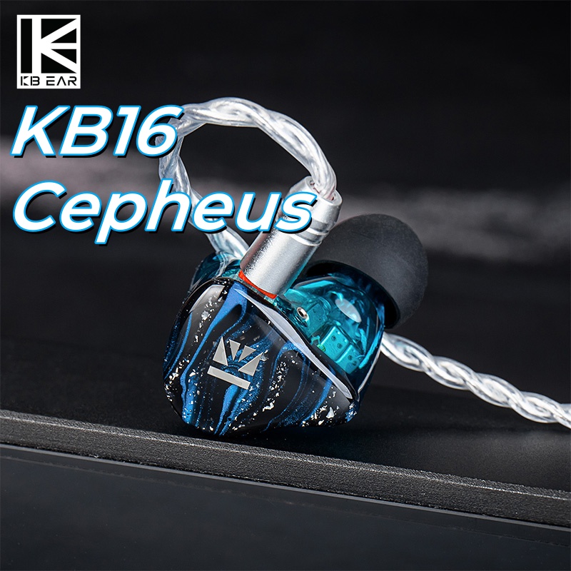 KBEAR Cepheus KB16 In Ear Wire - огляд і ціна Planar Magnetic Iem Earphones