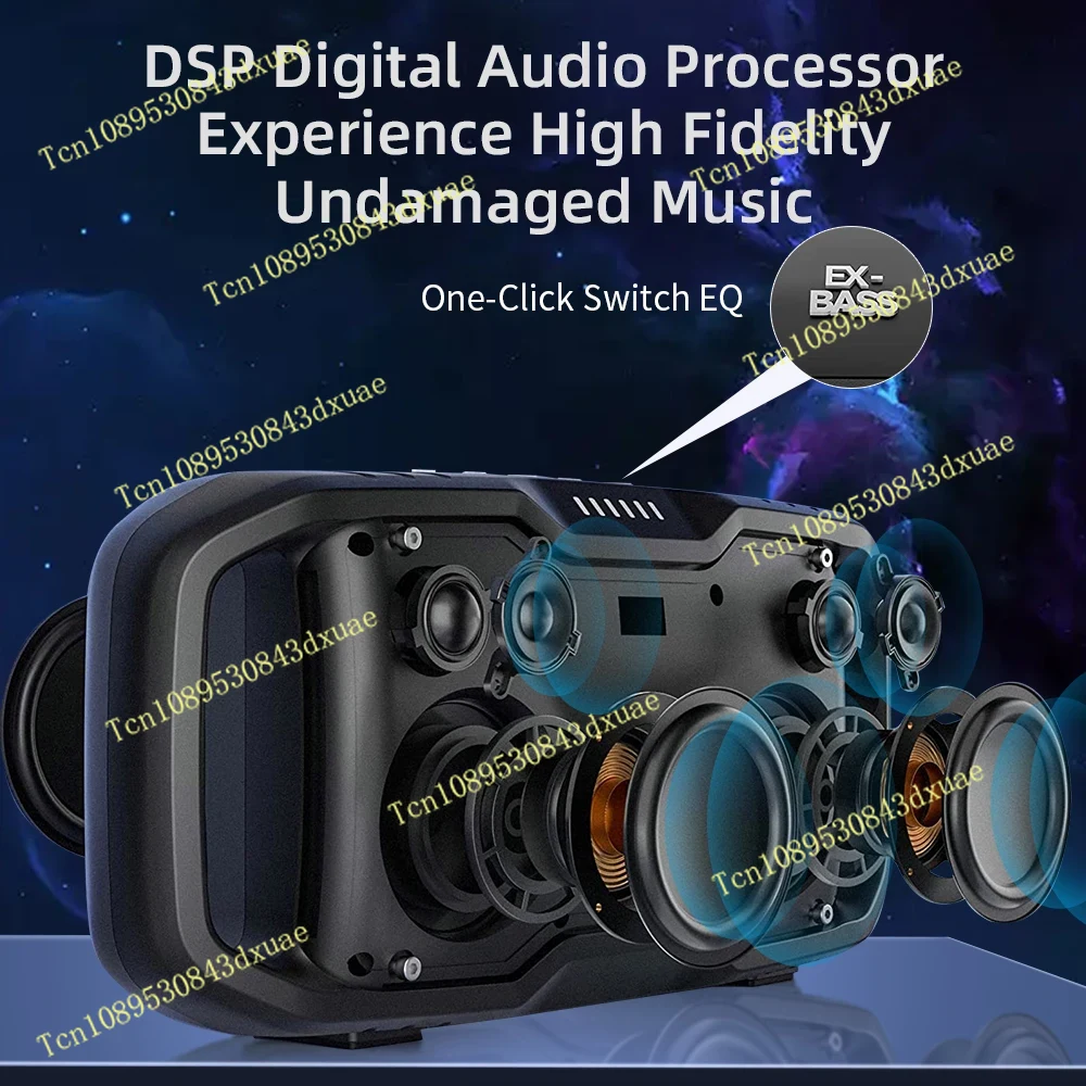 X10 Portable Blue-tooth Speake - огляд і ціна Portable Bluetooth Speaker Waterproof Ipx7