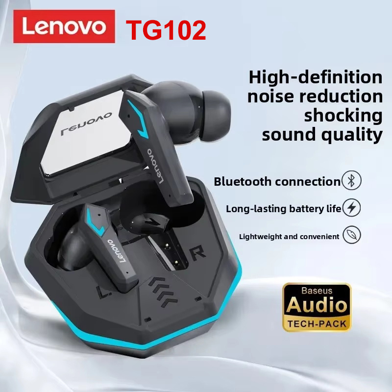 Lenovo TG102 Gaming Wireless E - огляд і ціна Gaming Headset With Mic Rgb