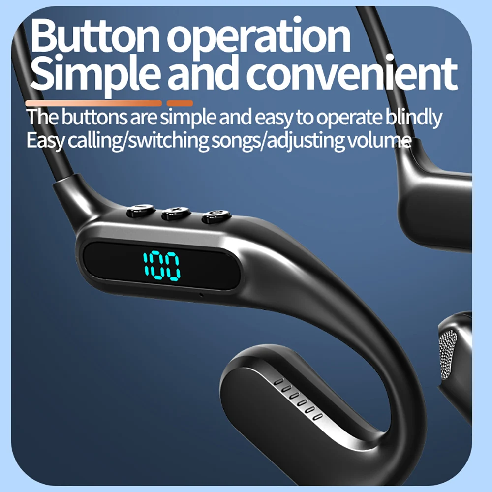 KEBIDUMEI Bluetooth 6.0 Air Co - огляд і ціна Open Ear Air Conduction Headphones