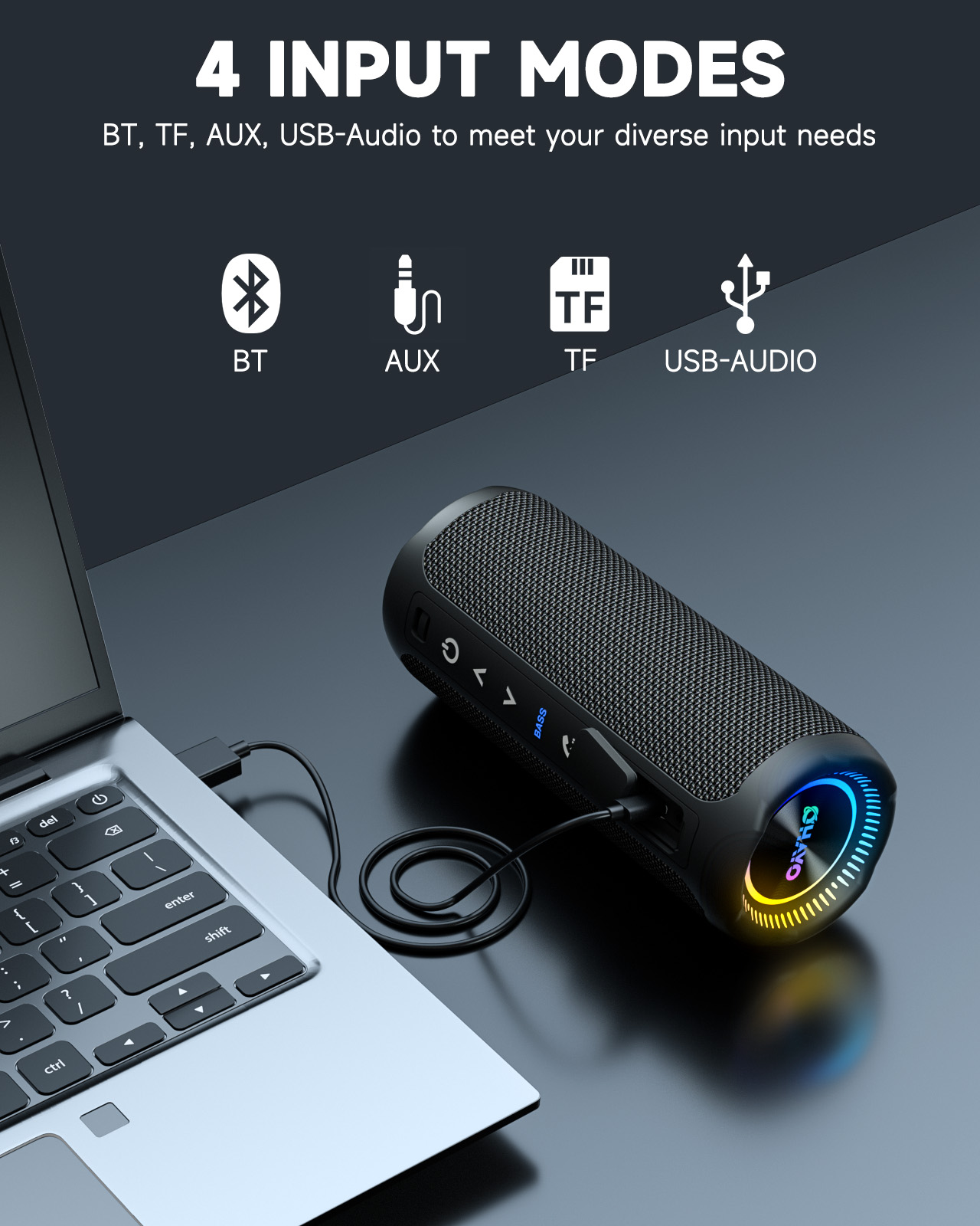 OHAYO X10MAX Bluetooth Speaker - огляд і ціна Portable Bluetooth Speaker Waterproof Ipx7